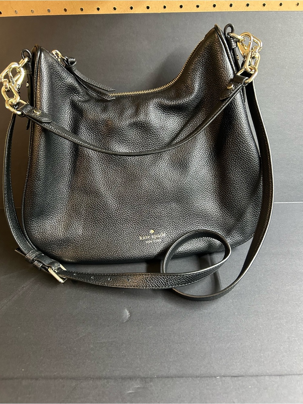 Kate Spade Mulberry Street Vivian w/ Double Straps, Pebbled Leather
